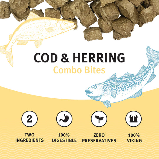 Icelandic+ - Cod & Herring Combo Bites