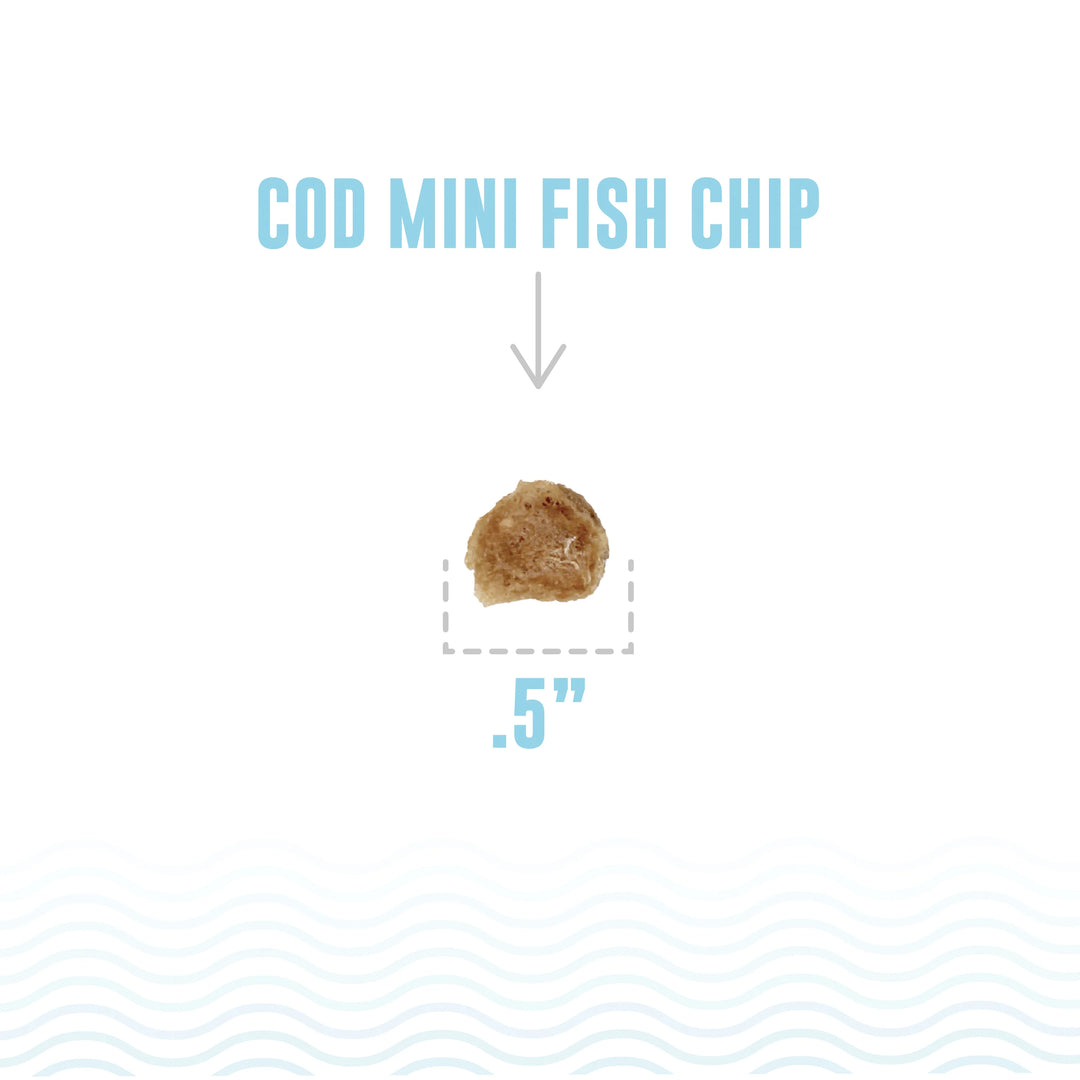 Icelandic+ - Cod Mini Fish Chip Treats For Training & Small Dogs
