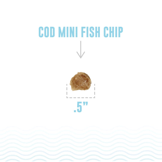 Icelandic+ - Cod Mini Fish Chip Treats For Training & Small Dogs