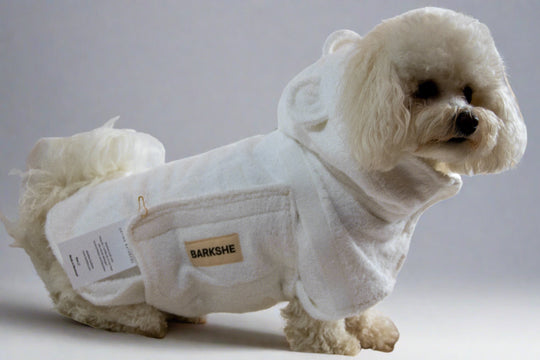 BARKSHE - Dog Drying Bathrobe
