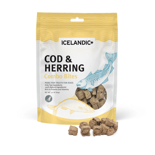 Icelandic+ - Cod & Herring Combo Bites