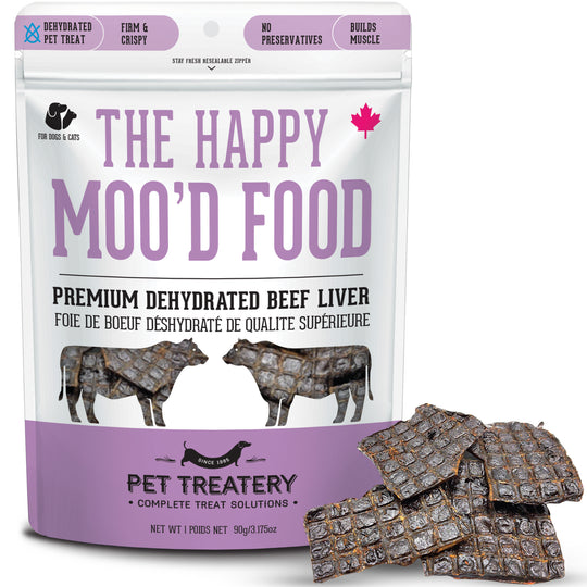 Pet Treatery - Happy Moo'D Food Dehydrated Protein Beef Liver Treat