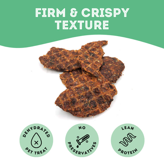 Pet Treatery - Fishes Do Come True- Premium Dehydrated Protein Wild Salmon & Herring Treat