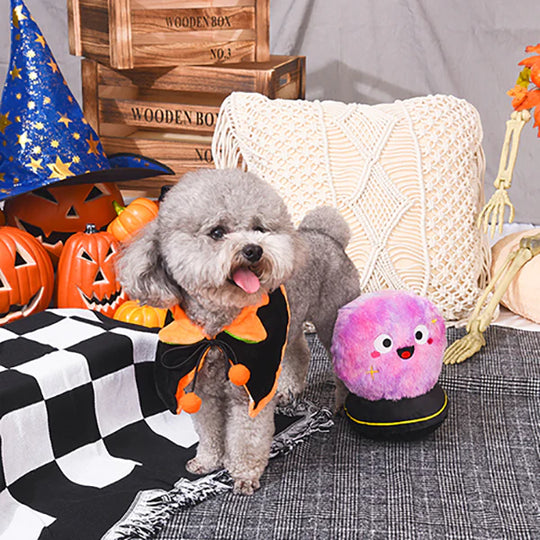 Hugsmart Pet - Witchy Dog - Crystal Ball