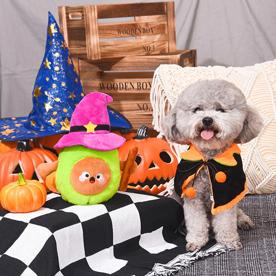 Hugsmart Pet - Howloween Night - Witch Avocado
