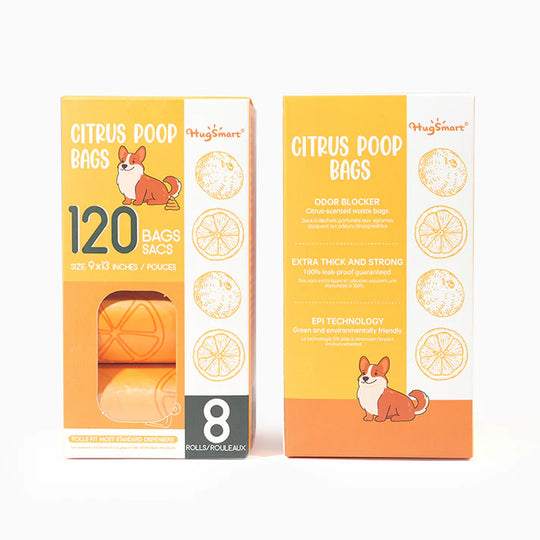 HugSmart Pet - Citrus Poop Bags