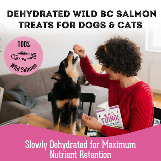 Pet Treatery - Wild Thing - Premium Dehydrated Wild Salmon Treat