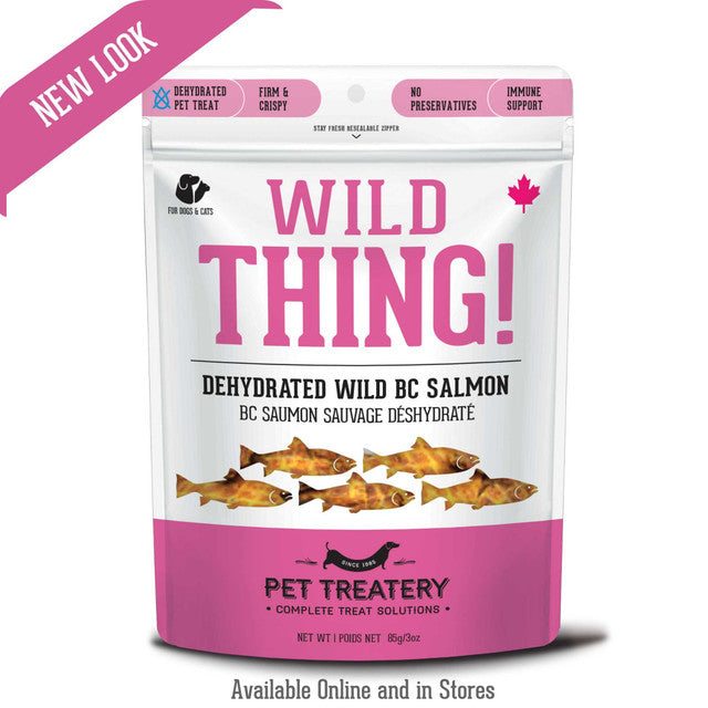 Pet Treatery - Wild Thing - Premium Dehydrated Wild Salmon Treat