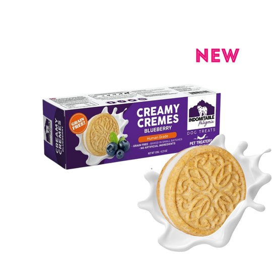 Pet Treatery - Indomitable Patagonia Grain Free Creamy Cremes Blueberry Dog Biscuits