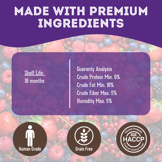 Pet Treatery - Indomitable Patagonia Grain Free Creamy Cremes Blueberry Dog Biscuits