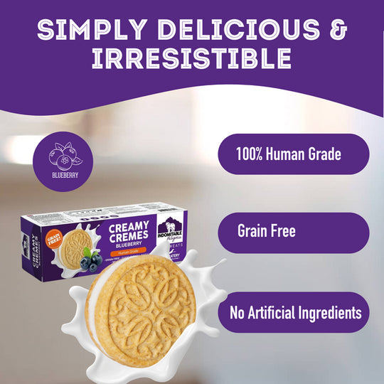 Pet Treatery - Indomitable Patagonia Grain Free Creamy Cremes Blueberry Dog Biscuits