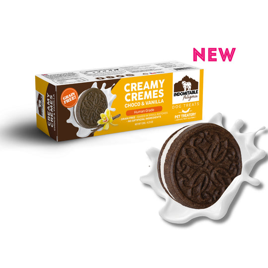 Pet Treatery - Indomitable Patagonia Grain Free Creamy Cremes Choco-Vanilla Dog Biscuits