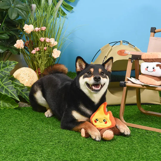 Hugsmart Pet - Camping Pups | Campfire