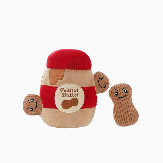 HugSmart Pet - Food Party | Peanut Butter Jar