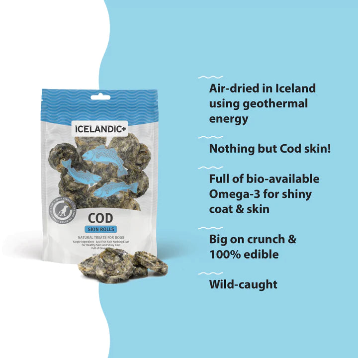 Icelandic+ - Cod Skin Rolls