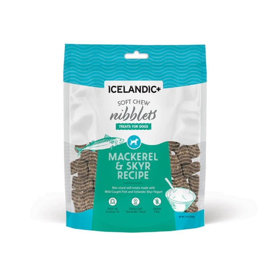 Icelandic+ - Mackerel & Skyr Soft Chew Nibblets