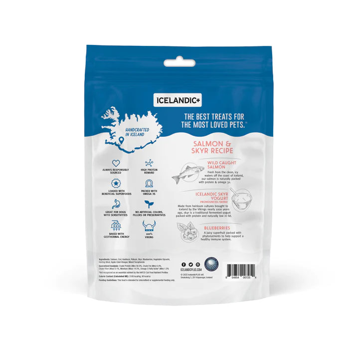 Icelandic+ - Salmon & Skyr Chewy Jerky Bars
