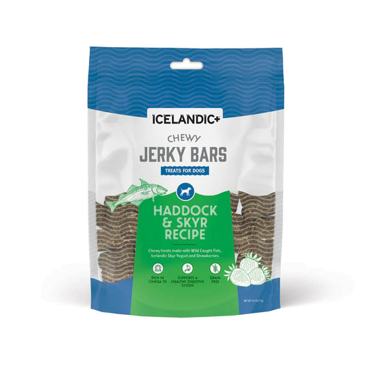 Icelandic+ - Haddock & Skyr Chewy Jerky Bars