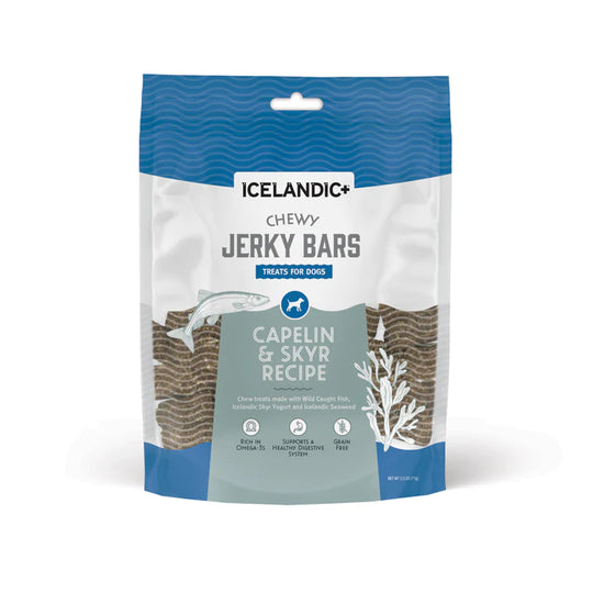 Icelandic+ - Capelin & Skyr Chewy Jerky Bars