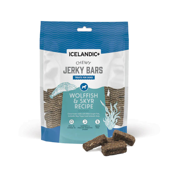 Icelandic+ - Wolffish & Skyr Chewy Jerky Bars