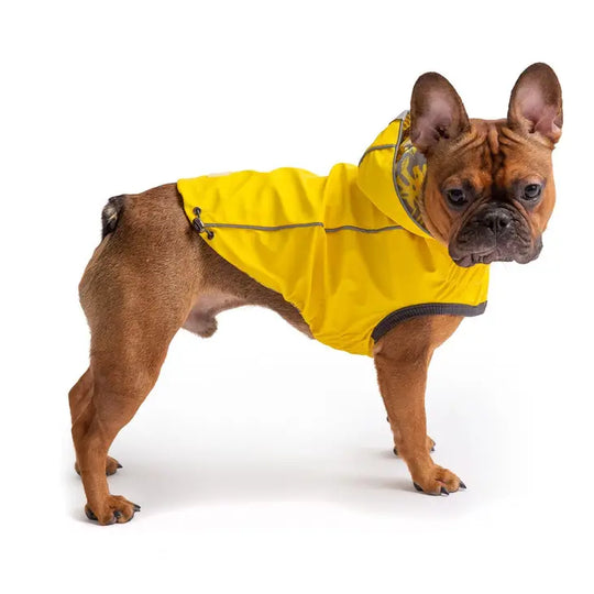 Reversible Elasto-Fit Raincoat Yellow#color_yellow