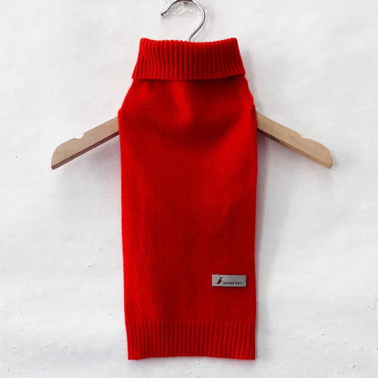 Cashmere Sweater - Red#color_red