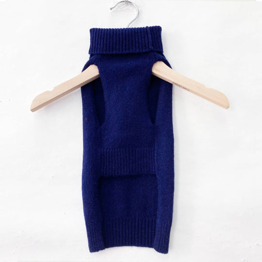 Cashmere Sweater - Navy#color_navy