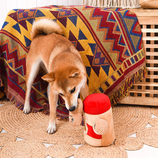 HugSmart Pet - Food Party | Peanut Butter Jar