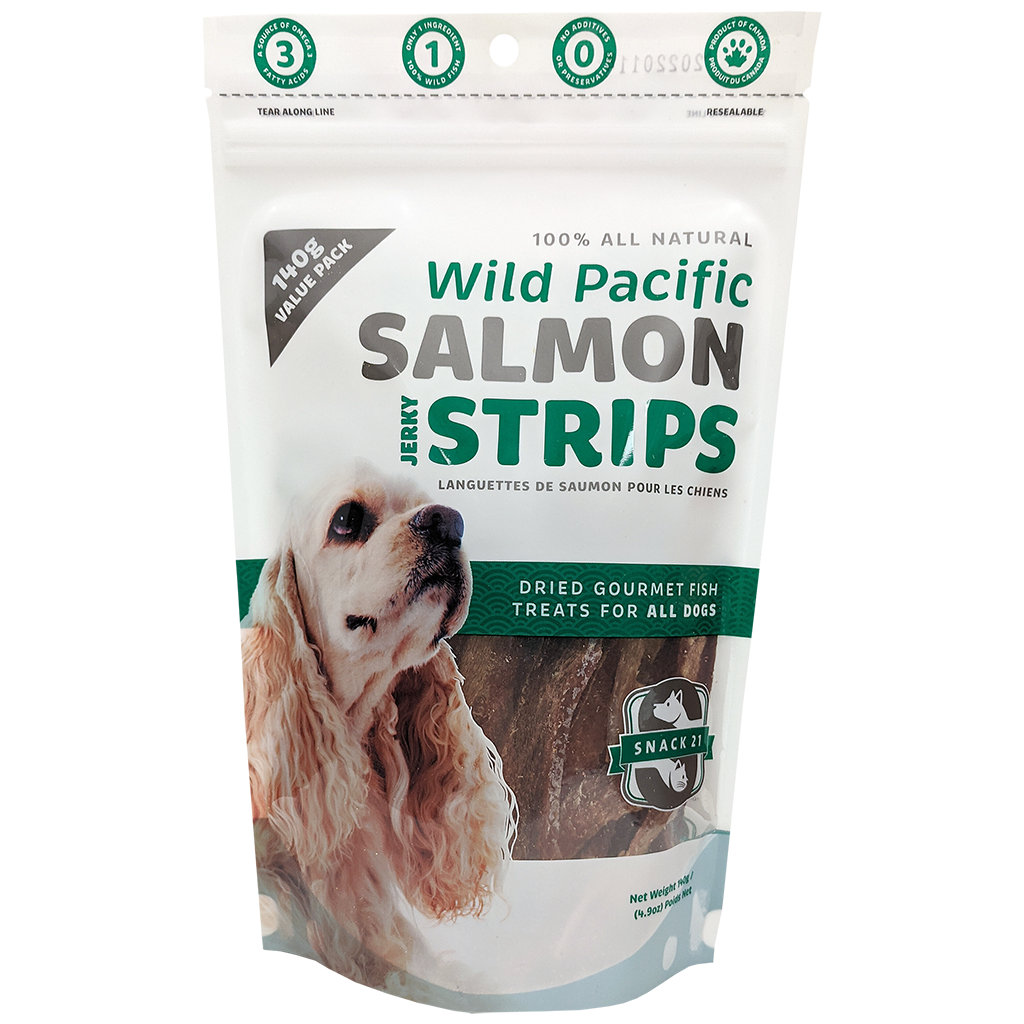 Snack21 - Salmon Jerky Strips