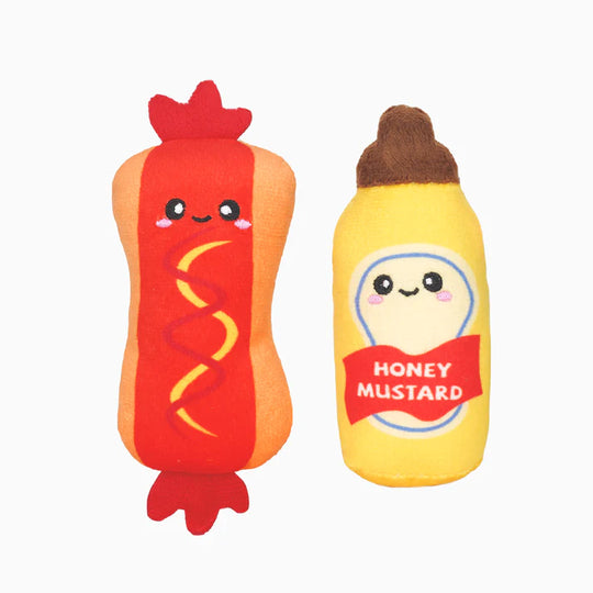 Hugsmart Pet - Kitten Party - Hot dog & Mustard