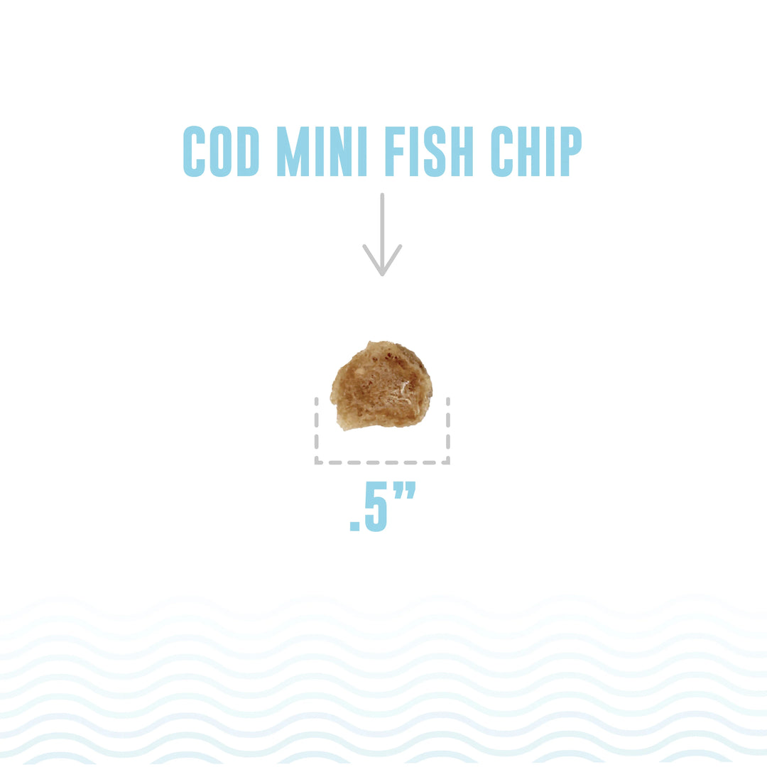 Icelandic+ - Cod Mini Fish Chip Treats For Training & Small Dogs