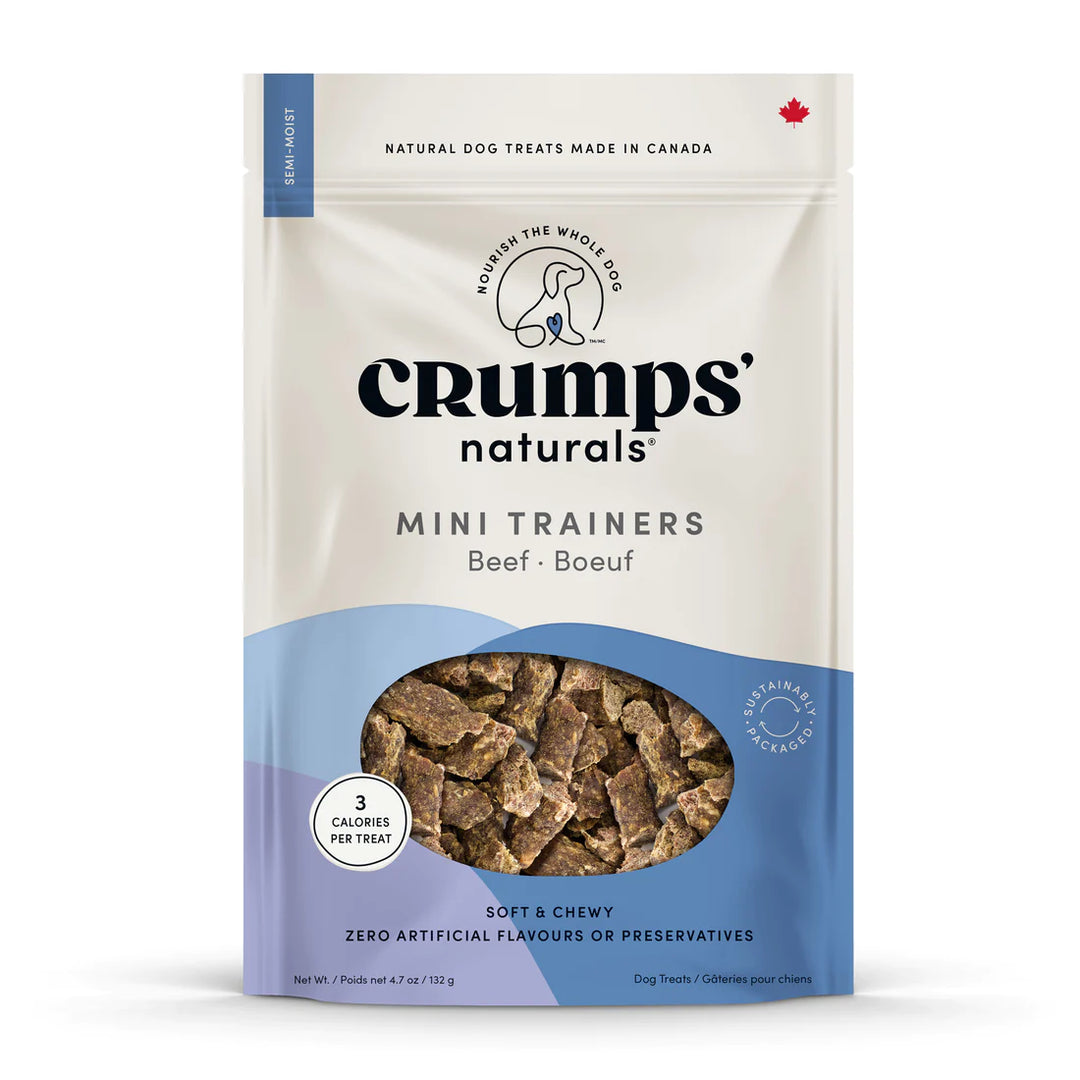 Crumps' Naturals - Semi Moist Beef Mini Trainers