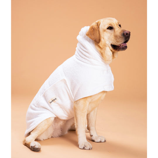 BARKSHE - Dog Drying Bathrobe