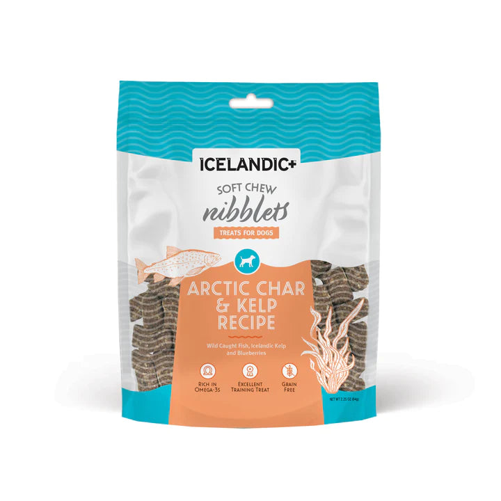 Icelandic+ - Arctic Char & Kelp Soft Chew Nibblets