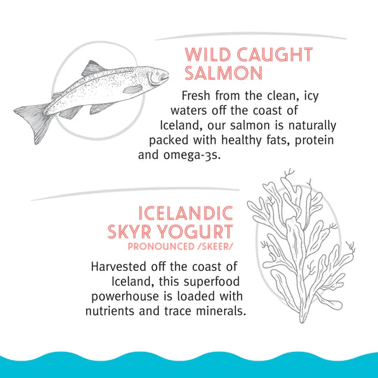 Icelandic+ - Salmon & Seaweed Soft Chew Nibblets