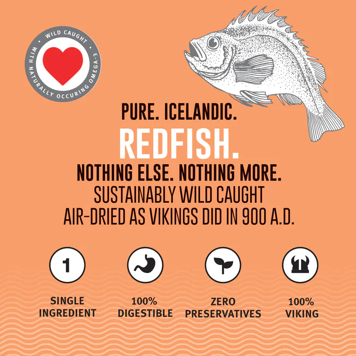 Icelandic+ - Redfish Skin Rolls