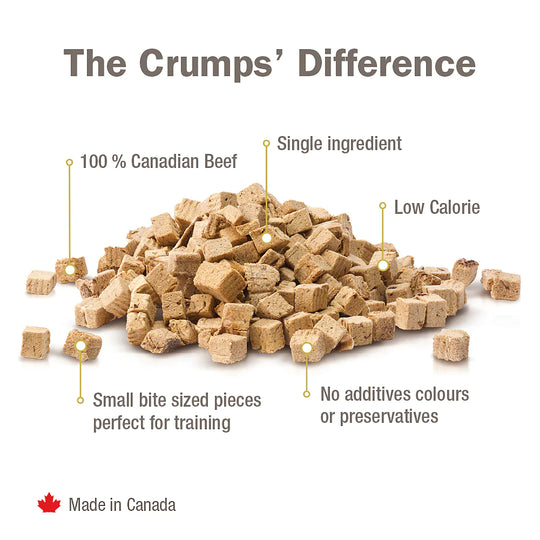 Crumps' Naturals - Freeze-Dried Beef Liver Mini Trainers