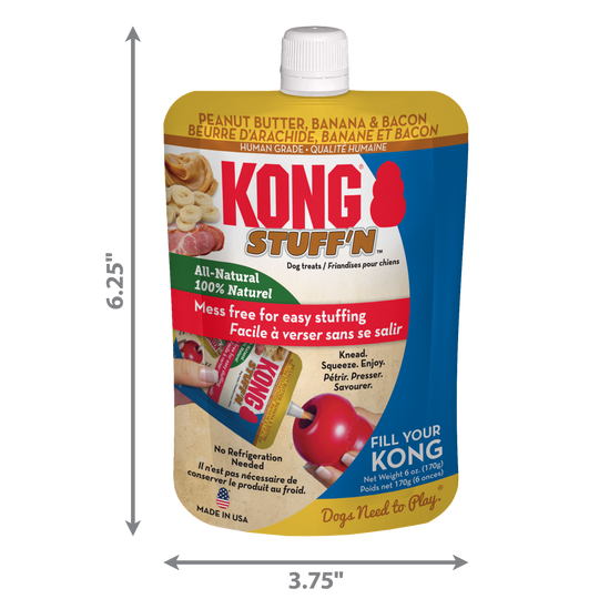 KONG® - Stuff'N - Peanut Butter & Bacon Banana