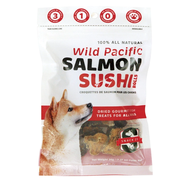 Snack21 - Salmon Sushi Rolls