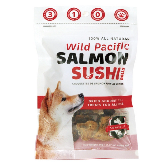 Snack21 - Salmon Sushi Rolls